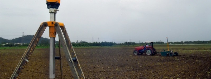 Well-leveled alfalfa field with proper drainage